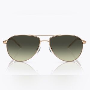 Oliver Peoples Benedict OV1002S Rose Gold Aviator Sunglasses